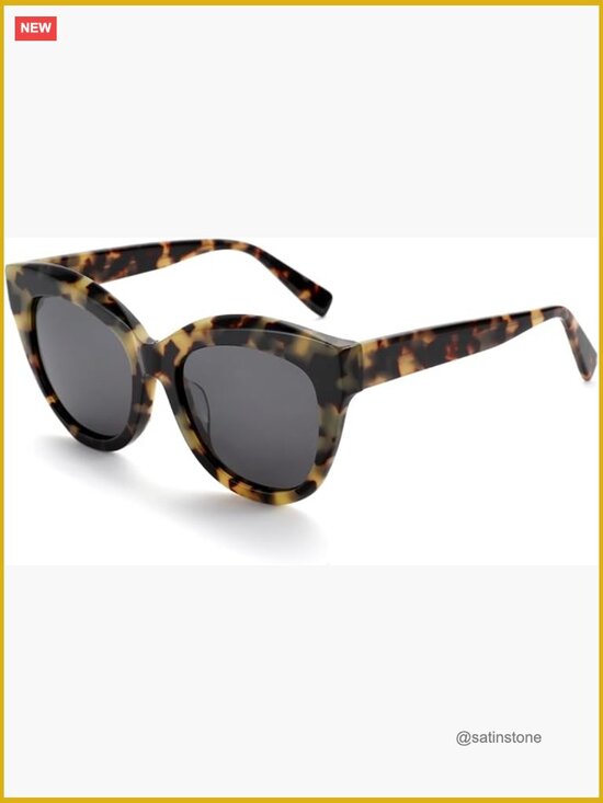 Retro Cateye Polarized Sunglasses with UV400 Protection for Women main image 5